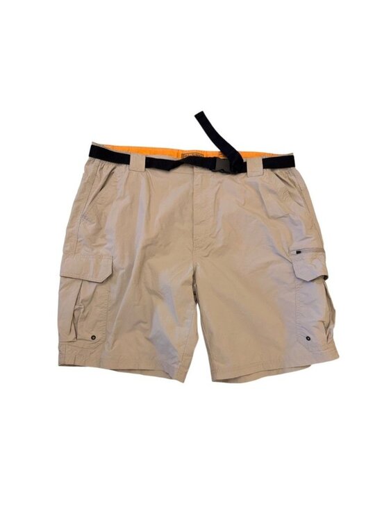 Field & Stream Other - Field & Stream Original Outfitter Cargo Shorts Mens Xxl Khaki Nylon Belted